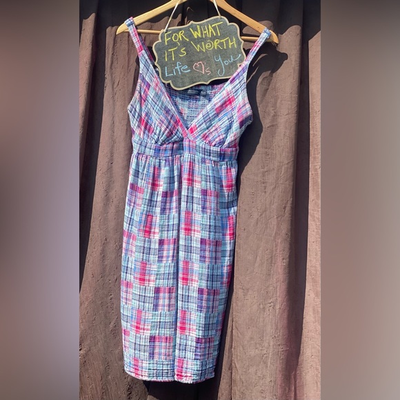 🤗59-You Are Pure Joy ❤️ Faded Glory Halter Dress - Picture 3 of 10